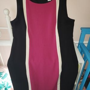 Color block dress